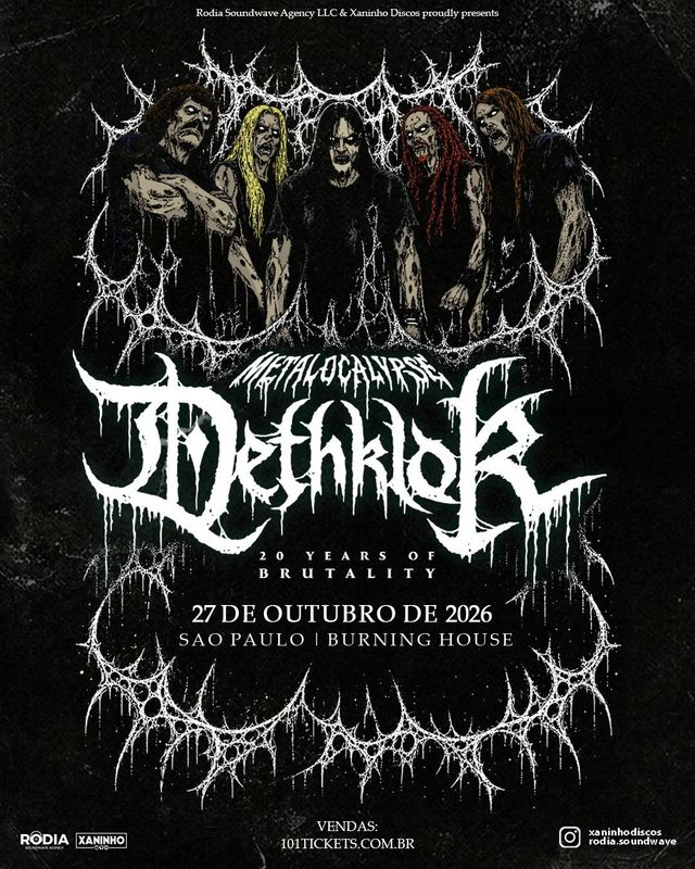 Dethklok anuncia primeiro show no Brasil em outubro